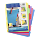 Intercalaire Oxford A4+ 23 perforations 6 onglets carton couleur