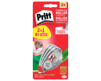 Correctietape Pritt Compact Flex 6mm x 10m blister 2+1 gratis