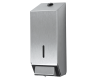 Zeepdispenser Euro Products navulbaar 1000ml zilver 438290