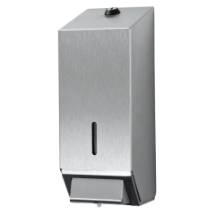 Zeepdispenser Euro Products navulbaar 1000ml zilver 438290