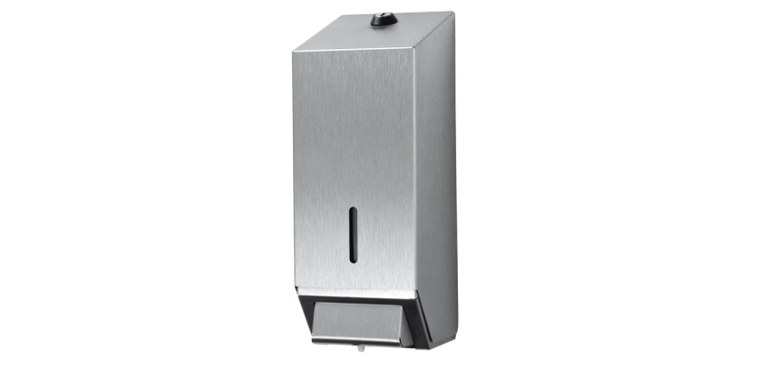Zeepdispenser Euro Products navulbaar 1000ml zilver 438290