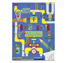 Kleurboek Haza Sense Robot