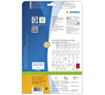 Etiket HERMA 5075 A4 99.1x33.8 mm premium wit 400 stuks