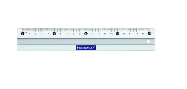 Staedtler Rule 563 200mm Aluminium