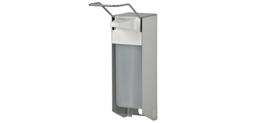 Ingo-man Classic 1005100 soap dispenser, long lever, 1000ml, silver