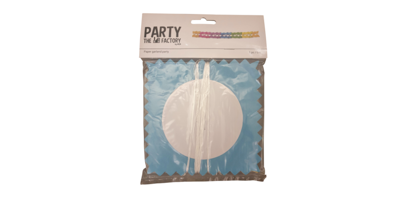 Papiergirlande Party 6m