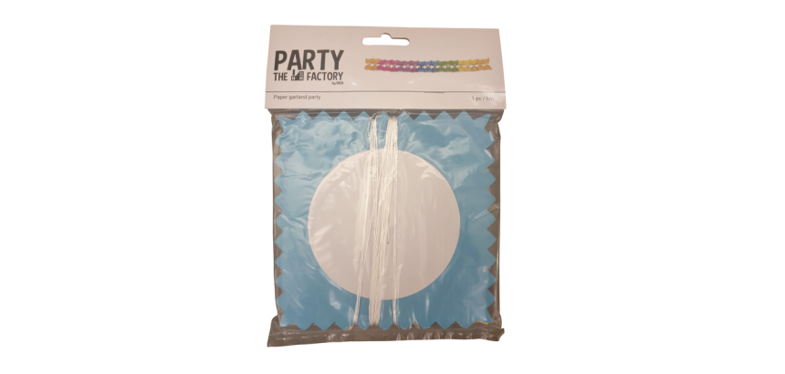 Guirlande en papier Party 6m