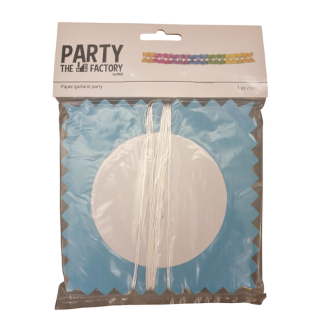 Guirlande en papier Party 6m