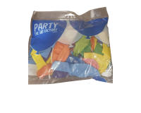 Ballon uni 30cm assortiment 50 pièces