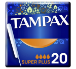 Tampons Tampax Cef Super Plus 20 pièces