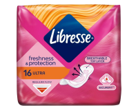 Serviette hygiénique Libresse Ultra Normal 16 pièces
