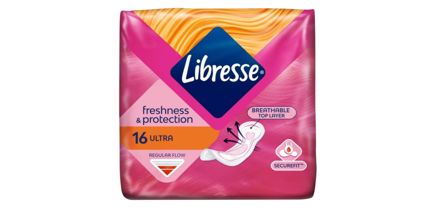 Serviette hygiénique Libresse Ultra Normal 16 pièces