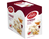 Nougat Lonka pinda vrucht doos 214 stuks