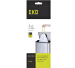 Sac poubelle EKO MDPE type A avec lien coulissant 35x40cm 3-6L blanc 30 pièces