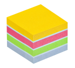 Mini cube color Energy Post-it 51 x 51 mm - 400 sheets block