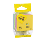 Mini cube color Energy Post-it 51 x 51 mm - 400 sheets block
