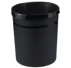 EN_CORBEILLE PAPIER NOIR 18 L. HA