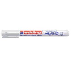 Feutre edding 1500 Soft blanc