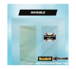 Scotch Extremium Invisible Adhesive Tape 25mx48mm Transparent
