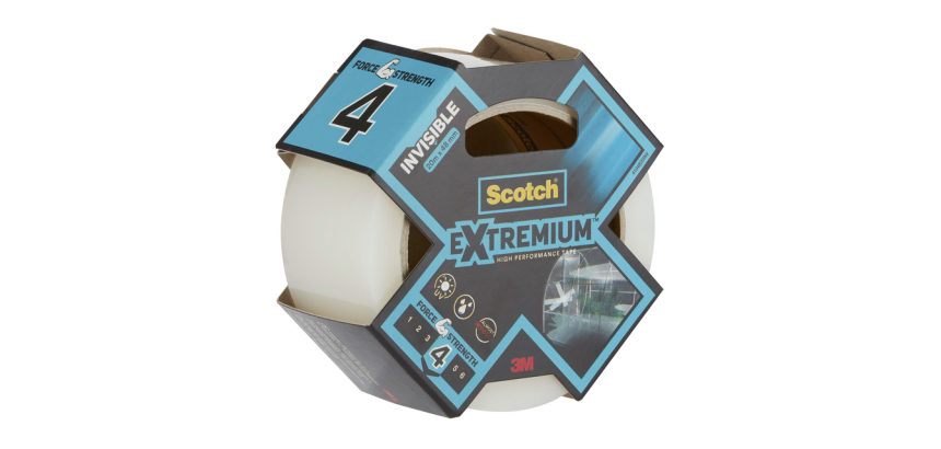 Scotch Extremium Invisible Adhesive Tape 25mx48mm Transparent