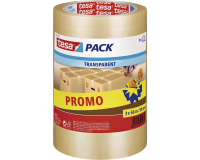 Ruban d' emballage tesapack® 66mx50mm transparant lot promo 3 rouleaux