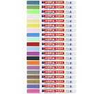 edding Kreidemarker by Securit 4085 Rundspitze 1-2mm Rot