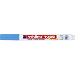 Krijtstift edding 4085 by Securit rond 1-2mm lichtblauw