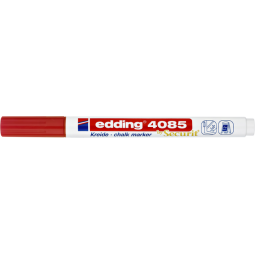 Krijtstift edding 4085 by Securit rond 1-2mm rood