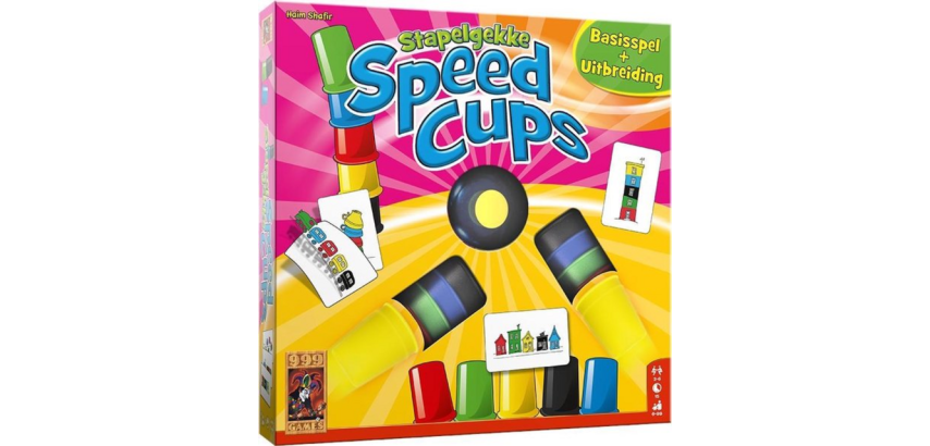 Jeu Stapelgekke Speed Cups 6 joueurs (néerlandais)