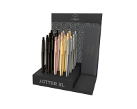 Balpen Parker Jotter XL Monochrome assorti medium 20 stuks