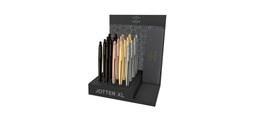 Parker Jotter XL Monochrome Ballpoint Pen Assorted Medium 20 Pieces