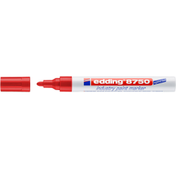 Marqueur peinture edding 8750 Industrie 2-4mm rouge