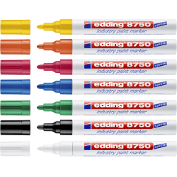 Lakmarker edding 8750 industrie oranje