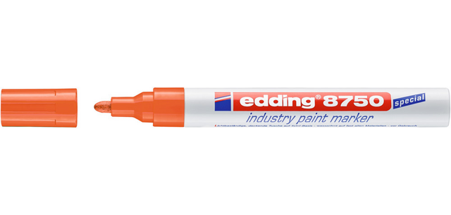 edding 8750 Industrial Paint Marker 2-4mm orange