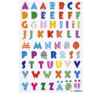 Etiquette HERMA Stone lettres colorées