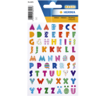 Etiquette HERMA Stone lettres colorées