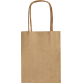 Sac en papier avec poignées 125g/m² 120x150x55mm kraft naturel lot 20 pièces