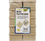 Boîte carton à décorer Folia Mini 75x75x45cm naturel 10 pièces