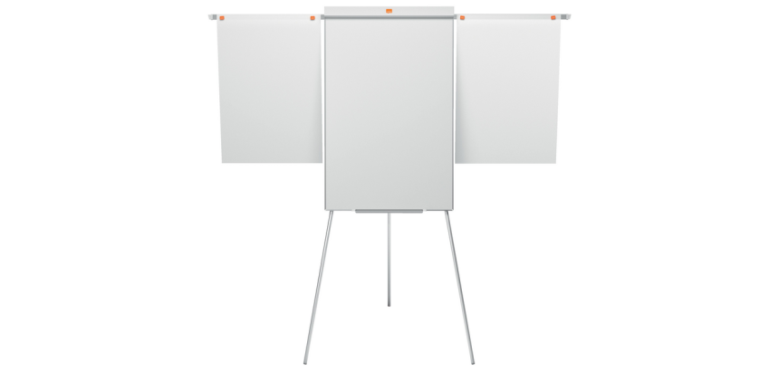 Flipover Nobo Impression Pro mit Stahlgestell, Dreibeinstativ und ausziehbaren Armen