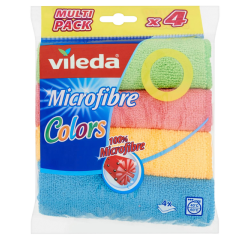 Chiffon microfibre Vileda paquet de 4 pièces