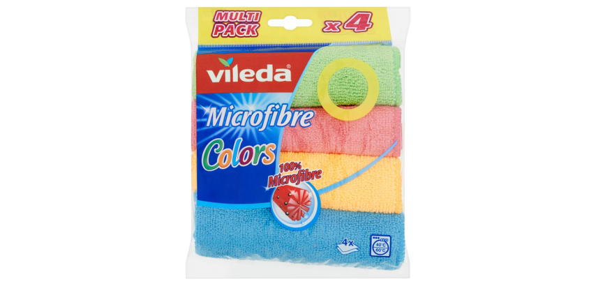 Vileda Mikrofaser-Tuch Paket mit 4 Stück