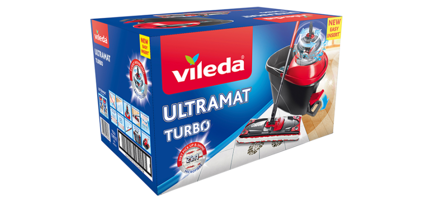 Kit mop Vileda UltraMat Turbo