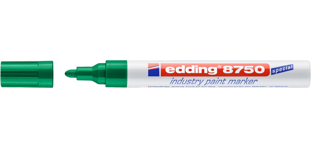 Edding 8750 Industrie Lackmarker 2-4mm grün
