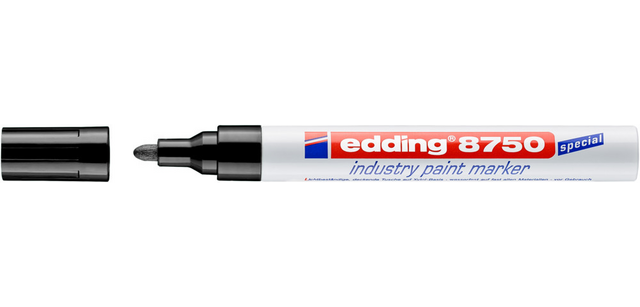 edding 8750 Industrie Lackmarker 2-4mm Schwarz