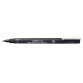 Fineliner Uni-ball Pin Brush Fin noir