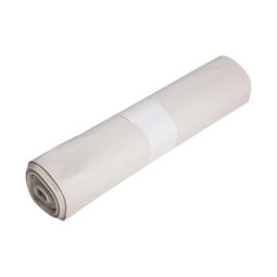 Sac poubelle Powersterko LDPE T100R 90x120cm 190L blanc