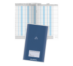 Registre de fréquentation Aurora 155x260mm 56 pages Néerlandais