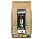 Koffie Douwe Egberts espresso bonen medium roast Organic en Fairtrade 1kg