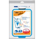 Ardoise blanche BIC Velleda 19x26cm + feutre + effaceur