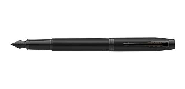 Parker IM Achromatic GB Matte Black Medium Fountain Pen